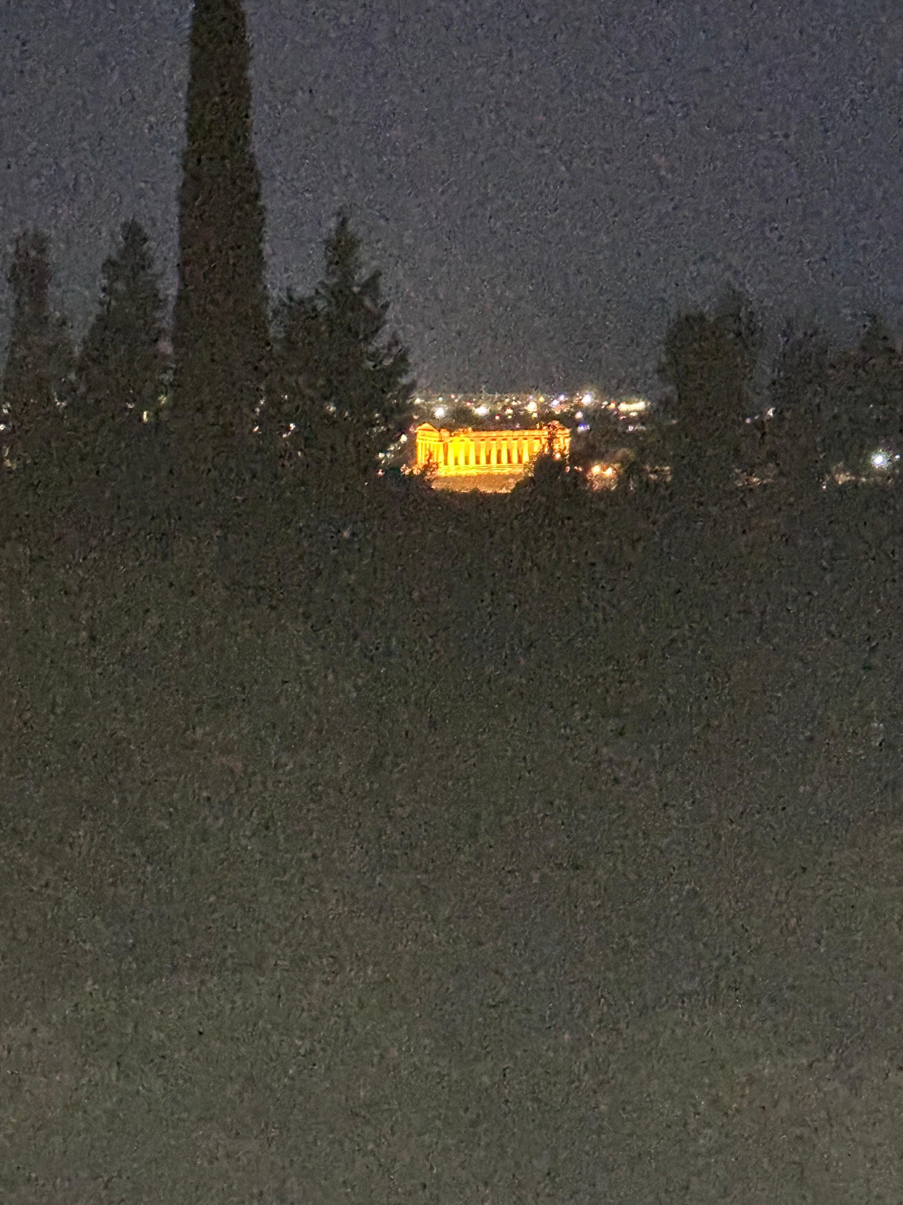 Night view of temples