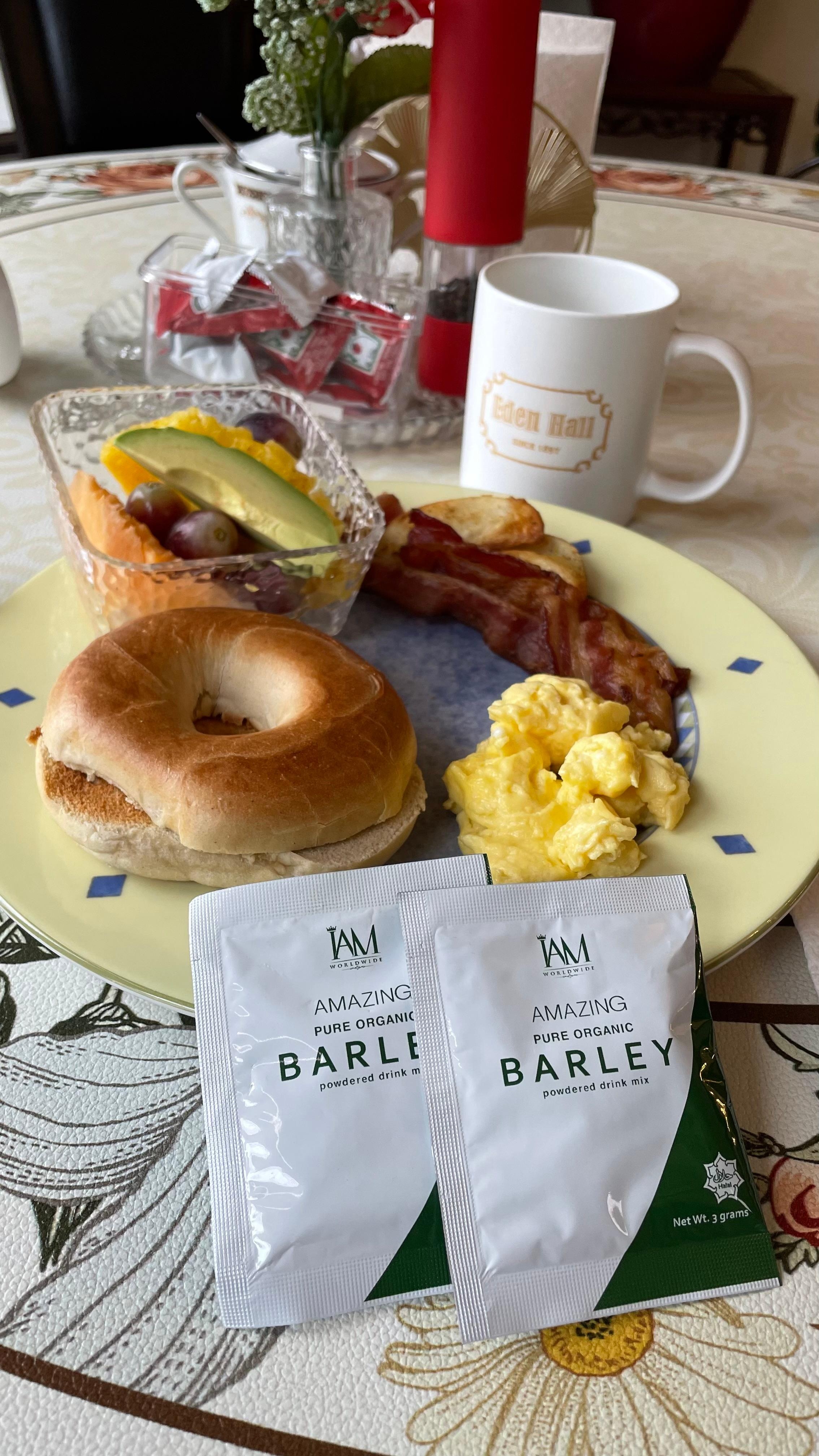 Breakfast was perfect!!!