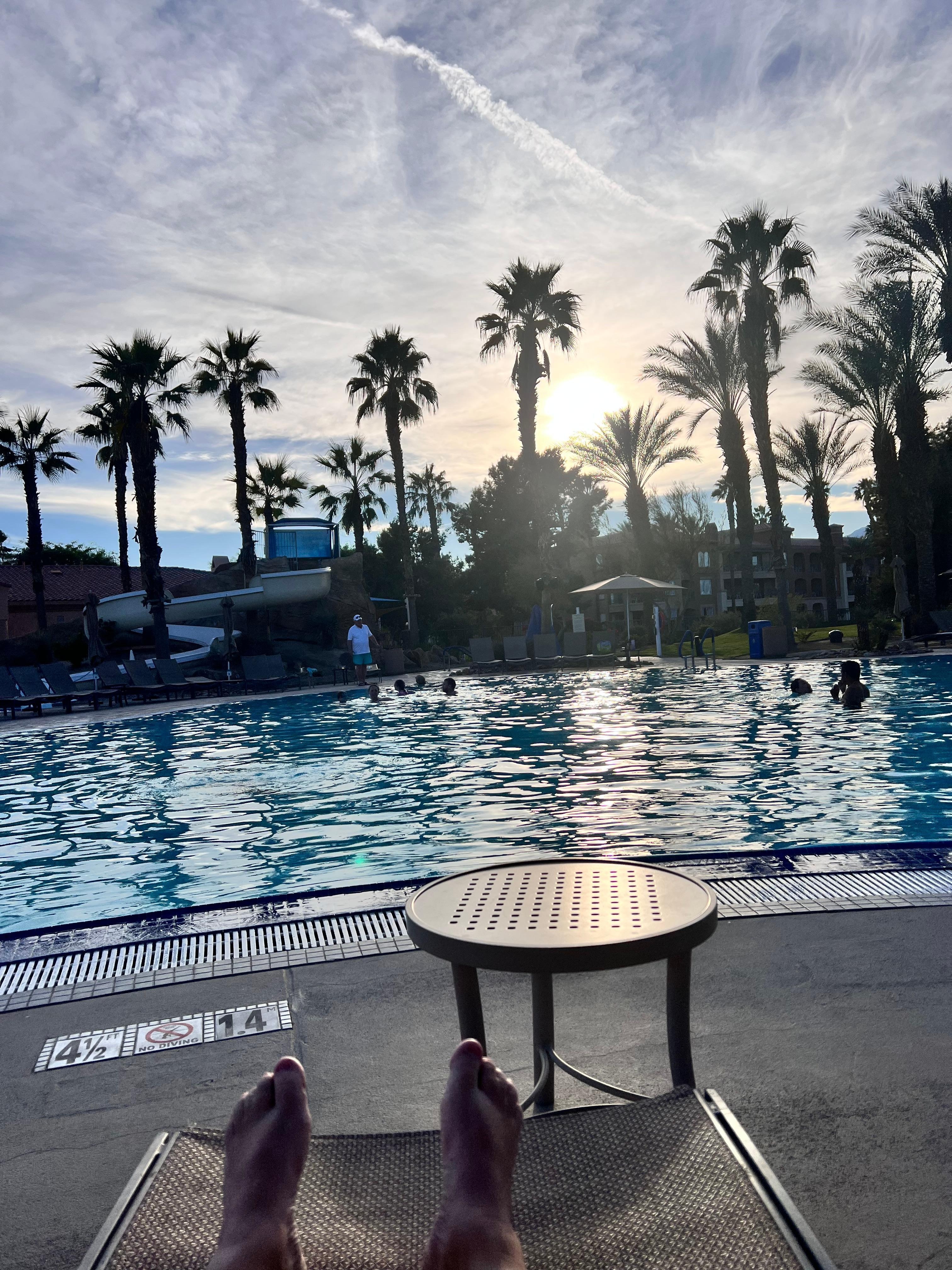 Beautiful pool area!
