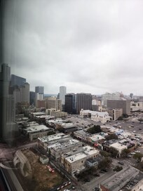 Room with no view.... still really beautiful at night