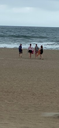 Straight to the beach upon arrival