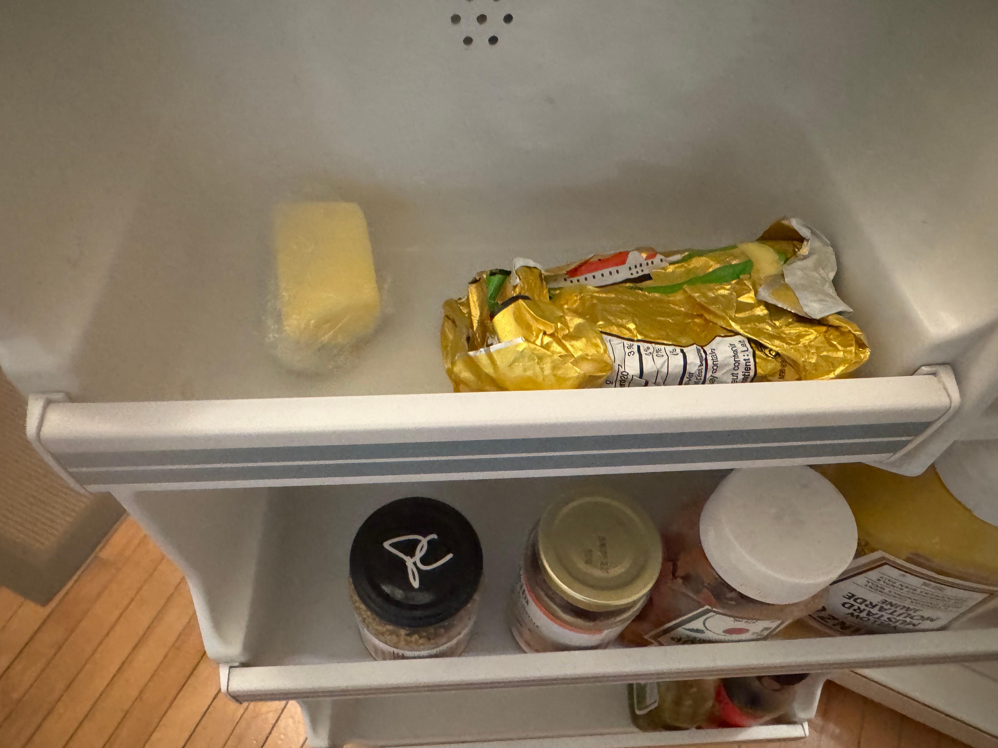 food left in fridge socks in bedroom