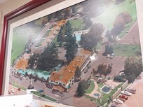 Surrounding hotel is very big