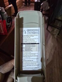 Rusted fridge dirty insde