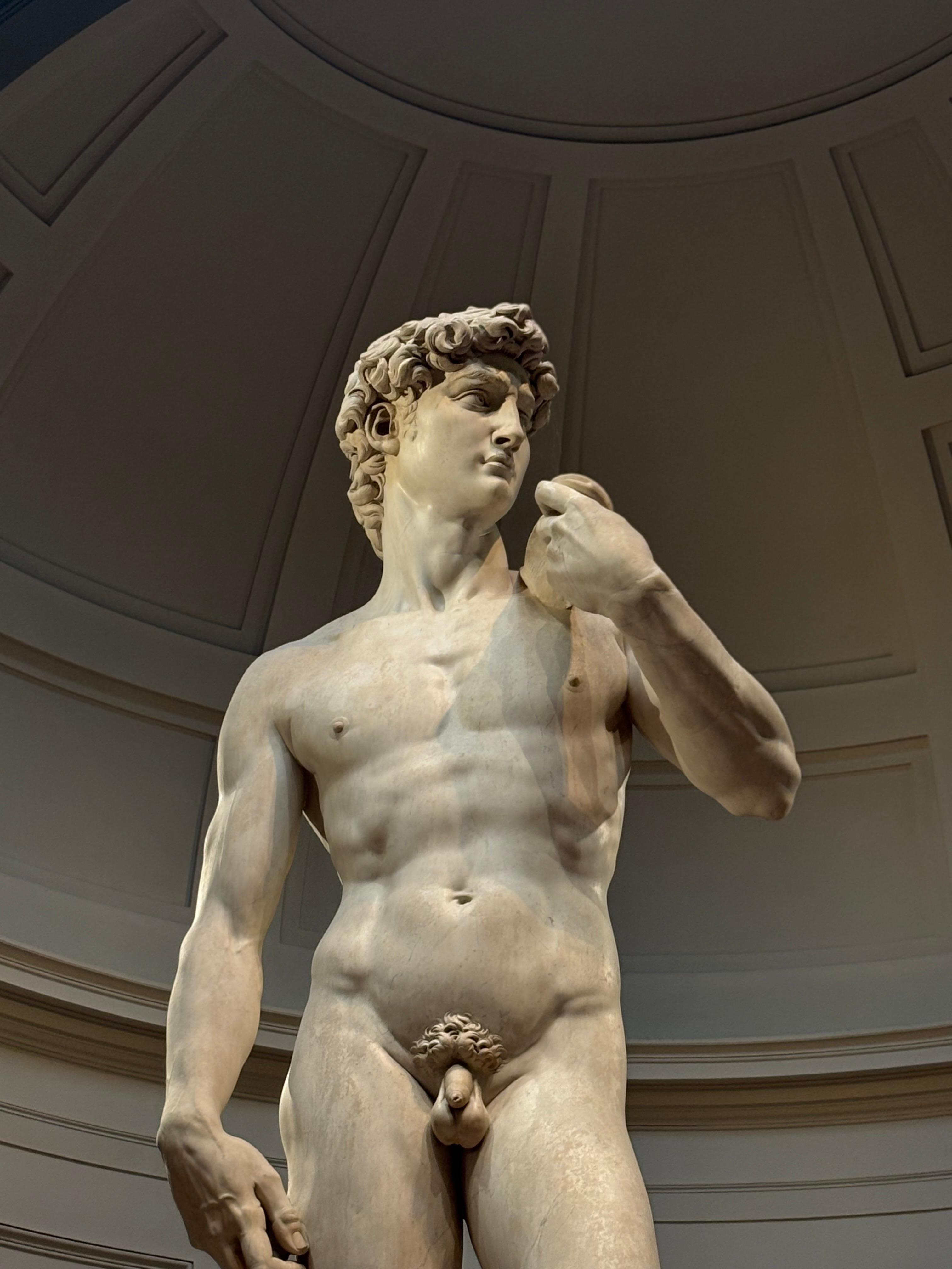 Easy walk about 20 minutes to the Galleria Academia.