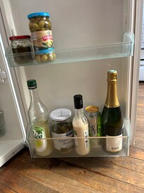 Mini fridge upon arrival