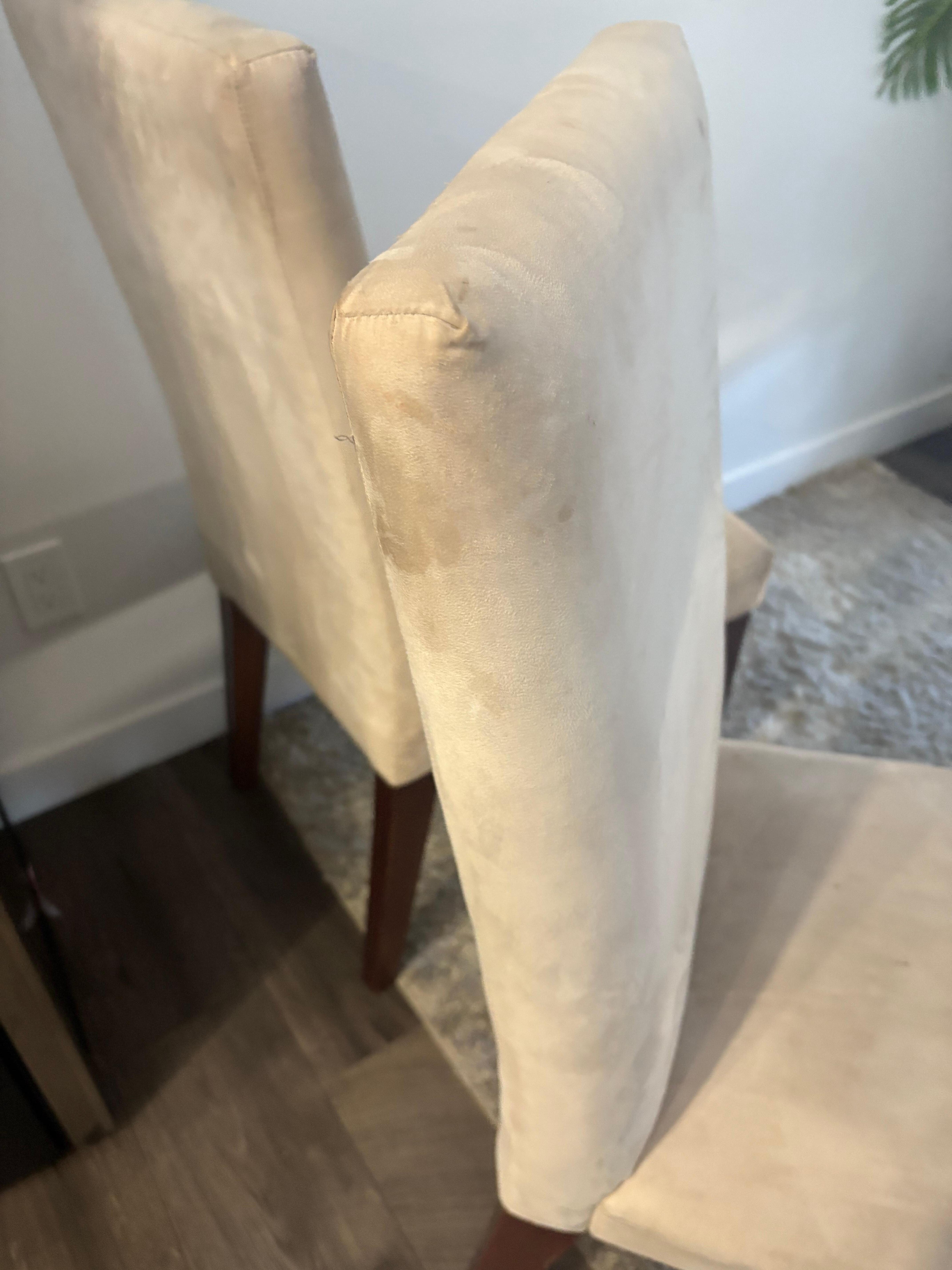 Furniture was filthy 