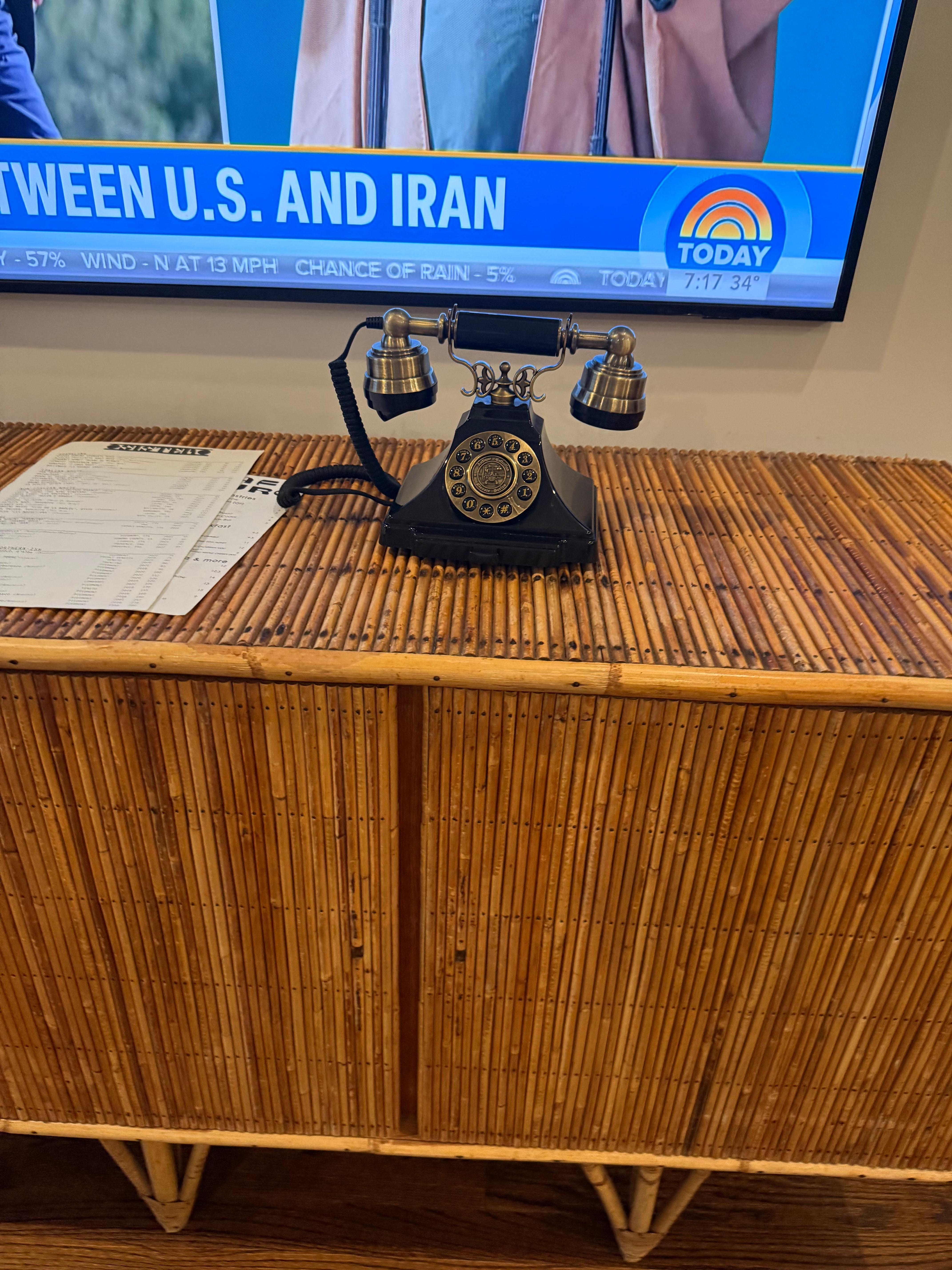 Phone blocking tv reception or was it batteries ?? 