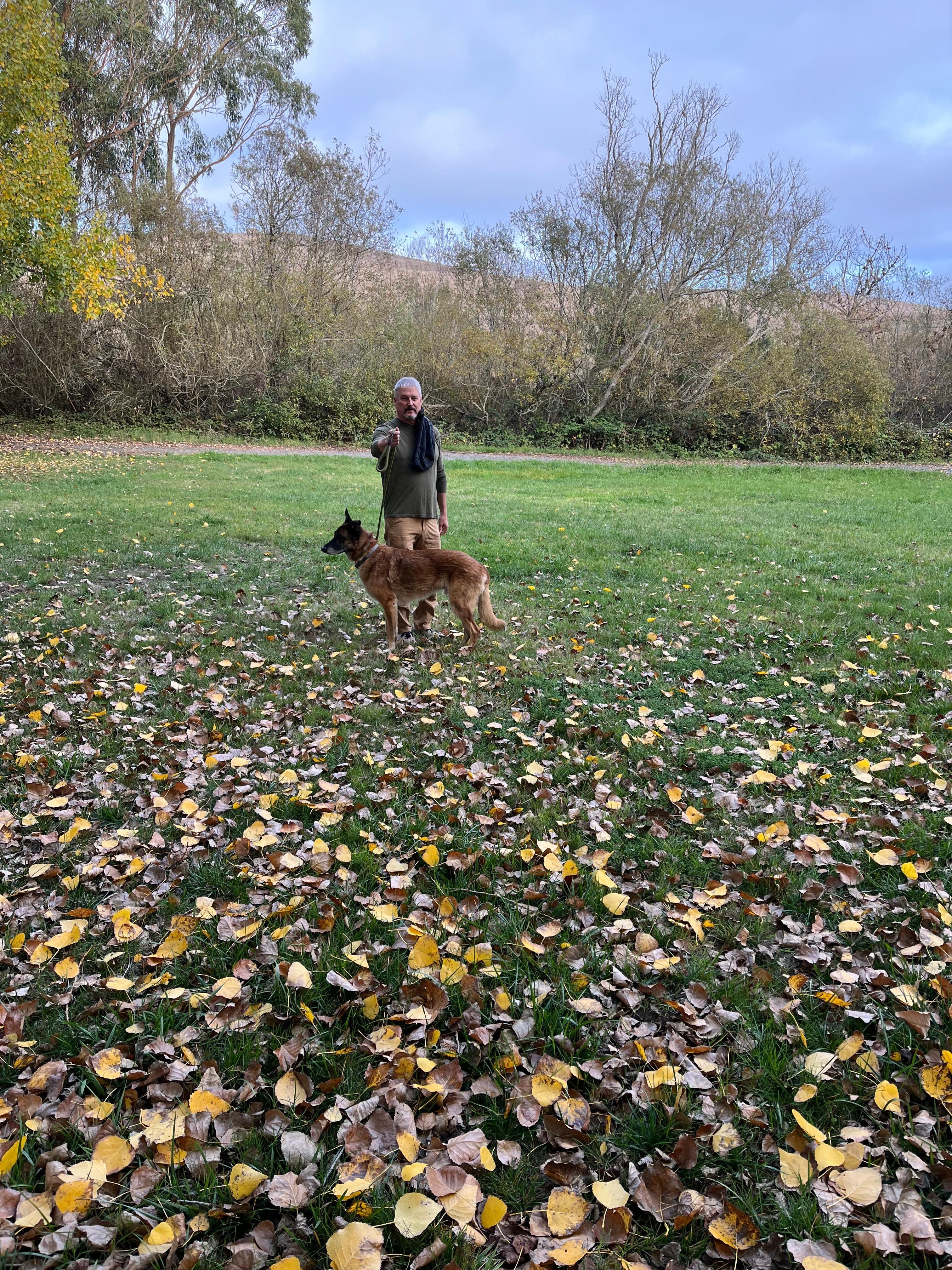 On the grounds of the property 