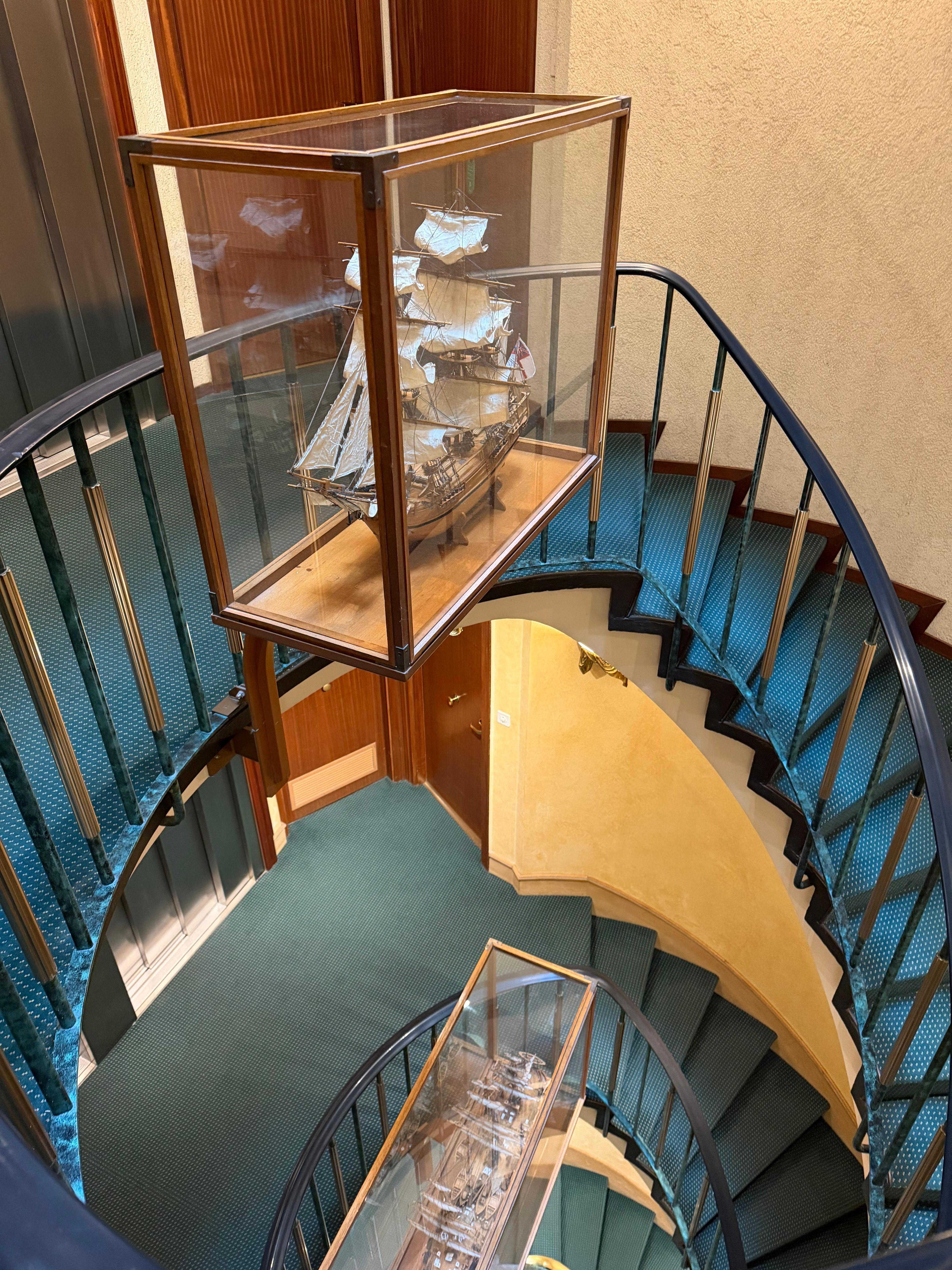 Interior staircase
