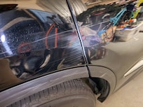 Dent and scuff damage