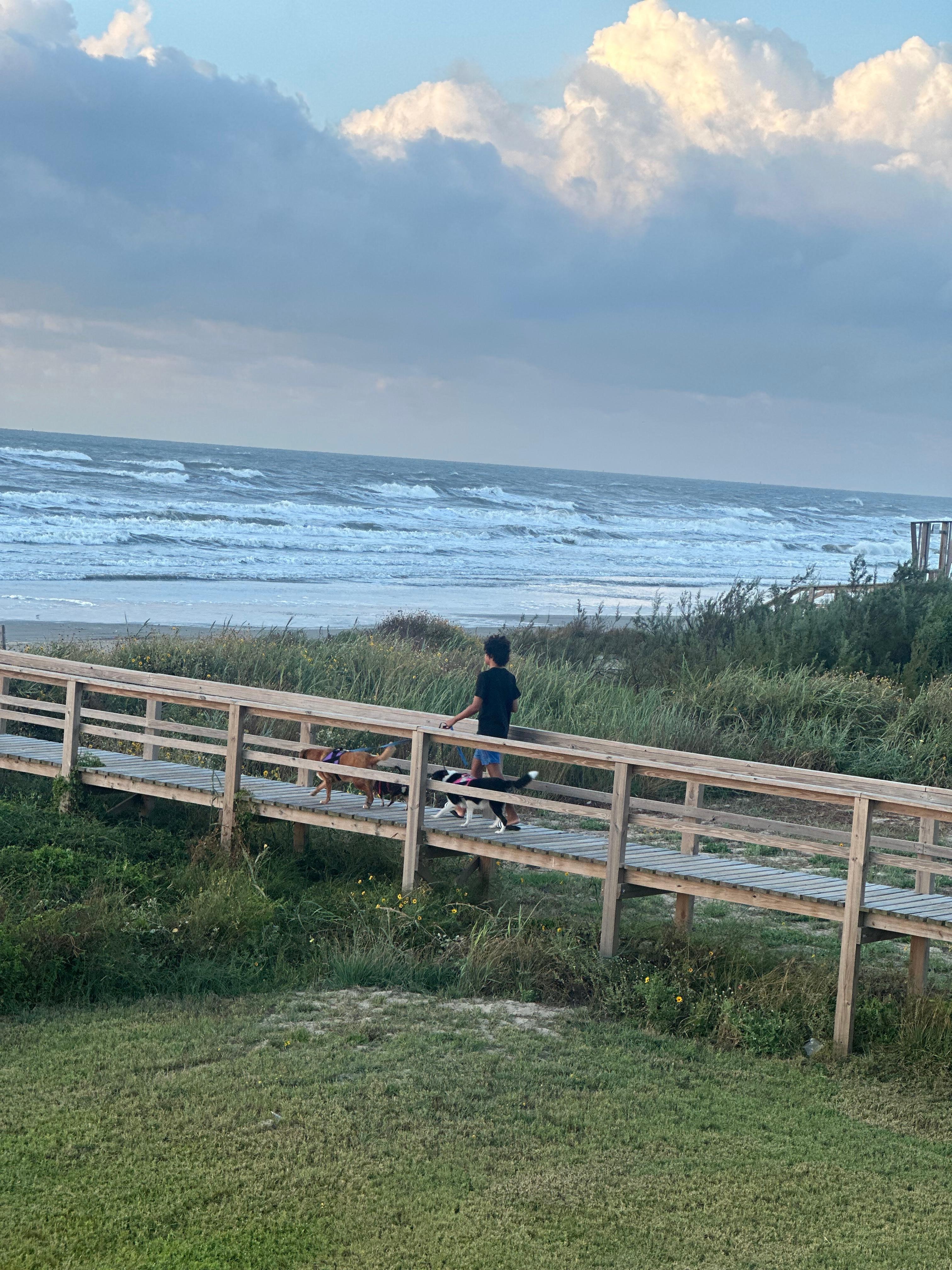 Walkway to beach. 1 of 2