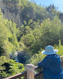 Roughlock Falls, right next door