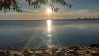 Lempenhafen (Schöne Sonnenuntergänge) im Lütten