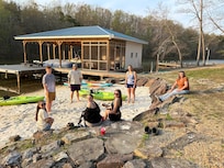 Family time on the beach