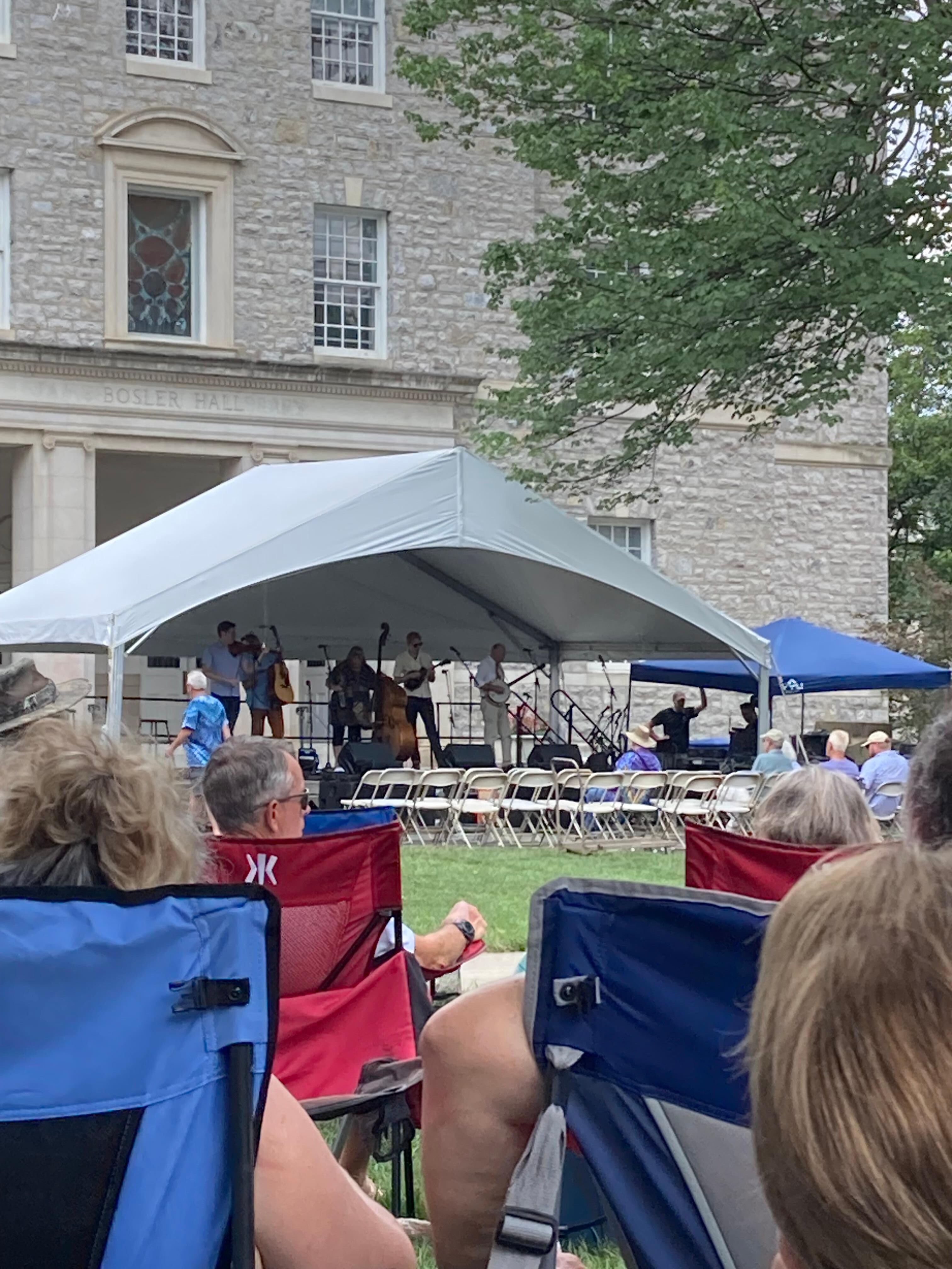 Bluegrass Festival at Dickenson college Carlise