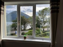 Aussicht aus unserem Hotelzimmer vom Eingangszimmer…