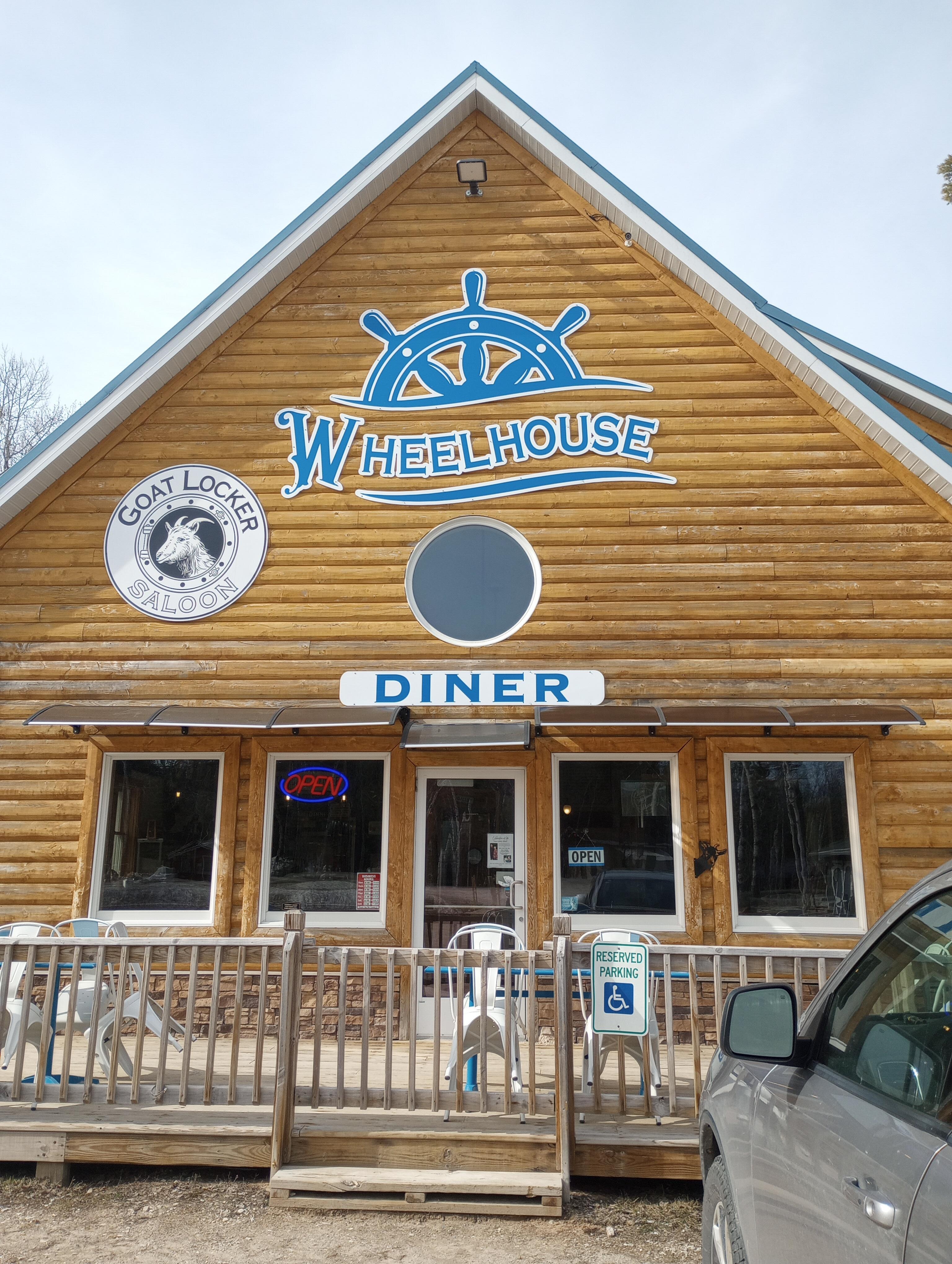 Where we had our meal. Excellent food and service 