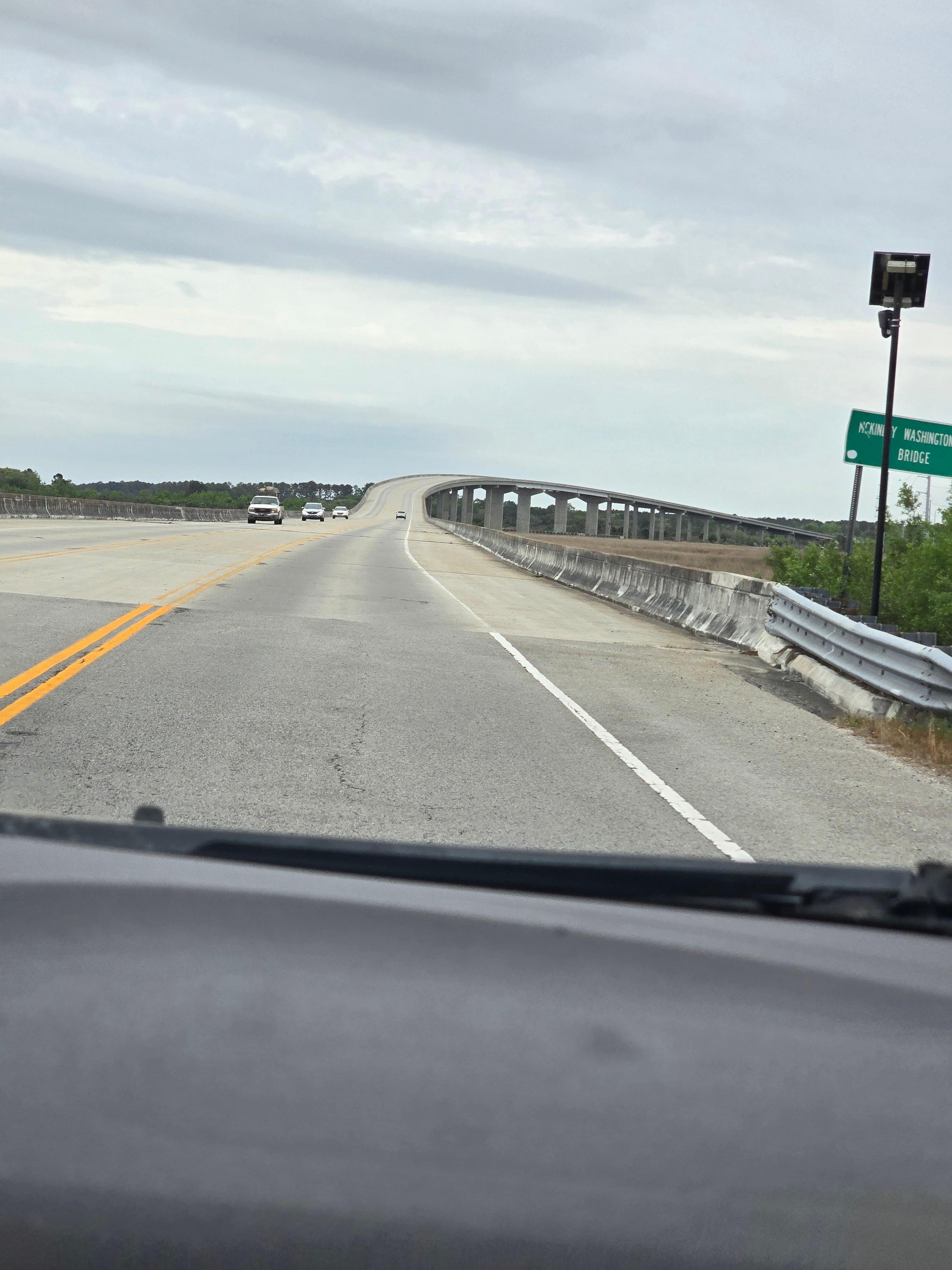 We always know we are close when we see the bridge 