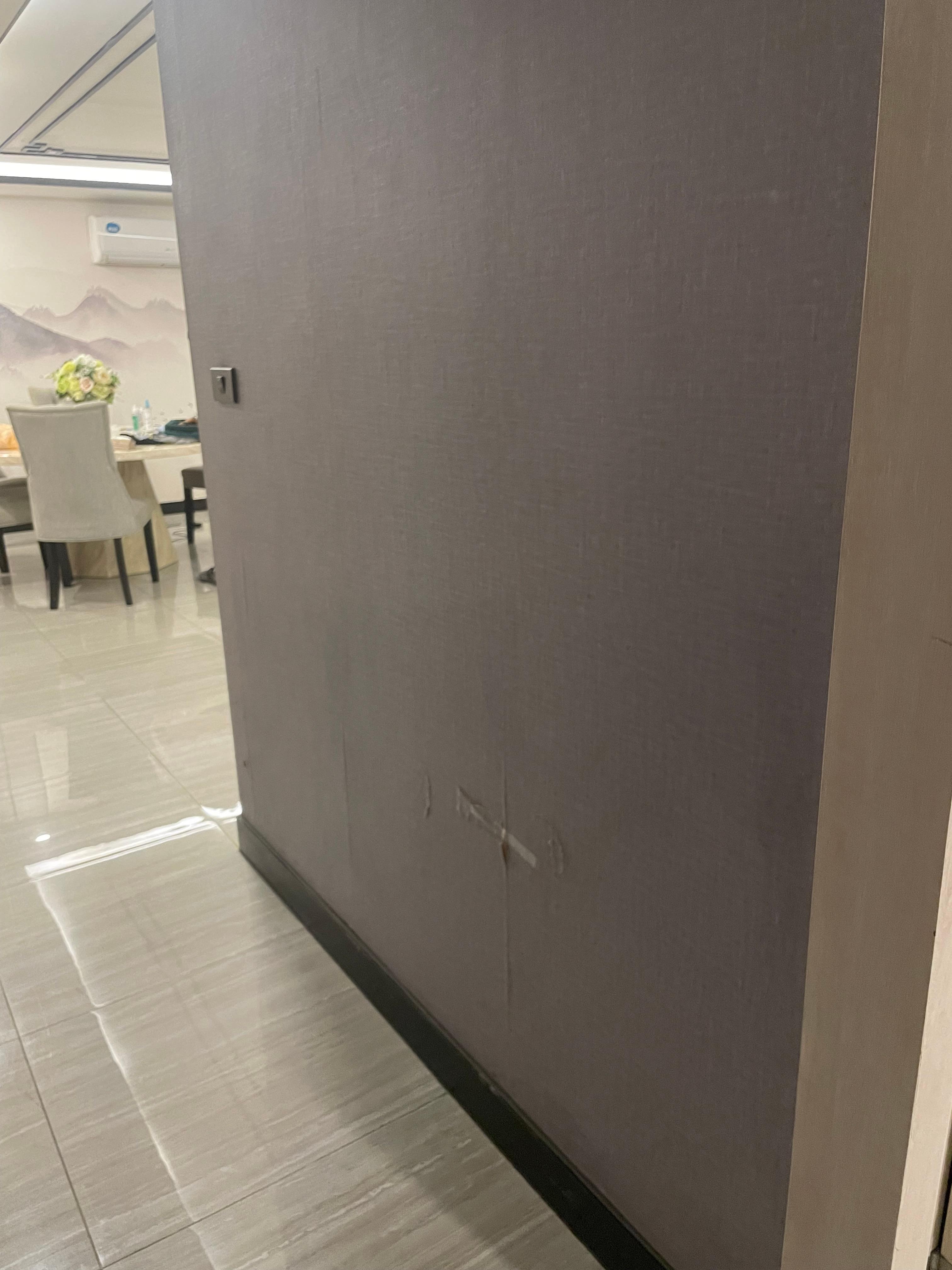 Wallpaper that is falling off