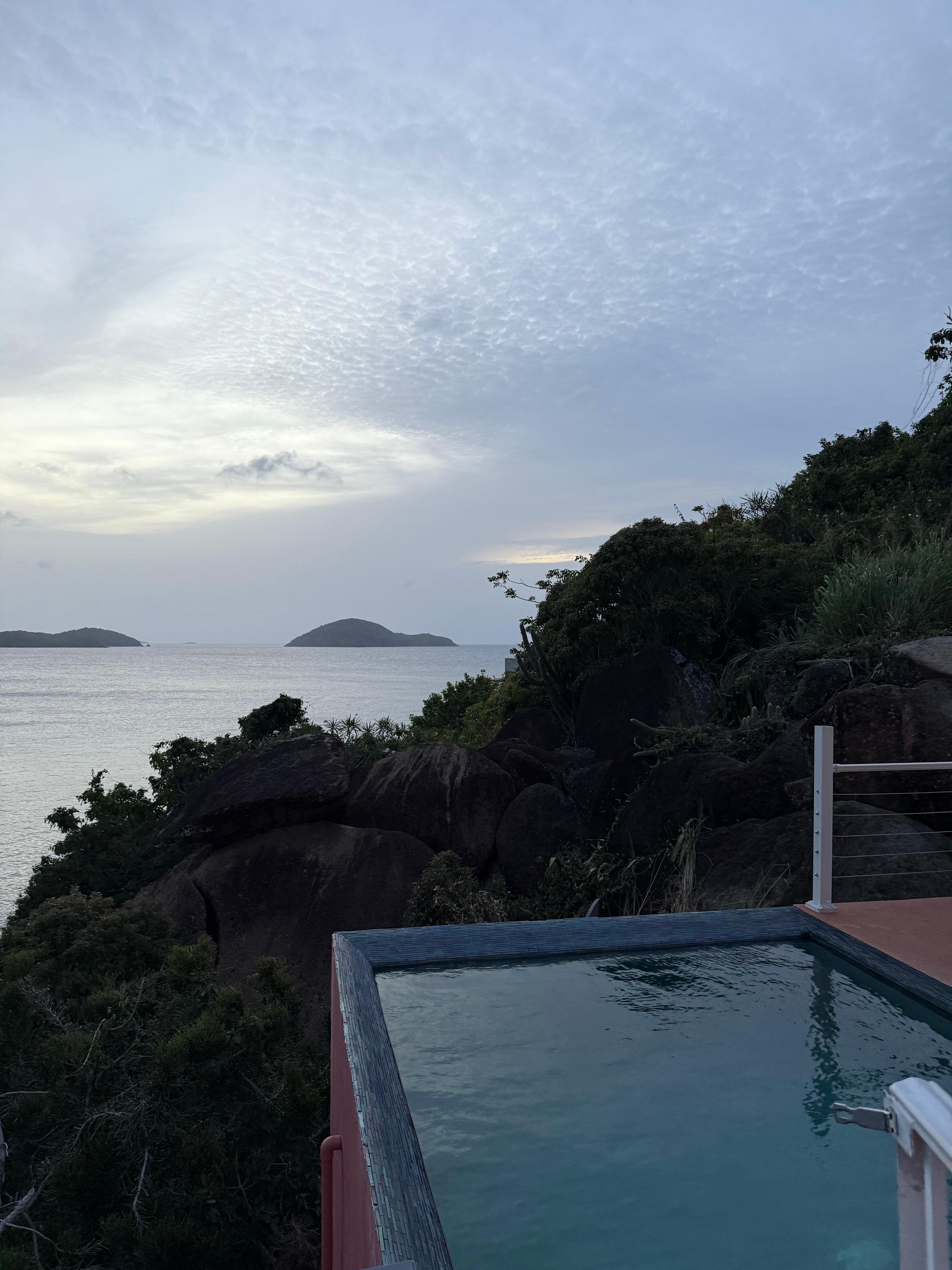 Pool with amazing view.