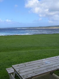 View from the door of our pod