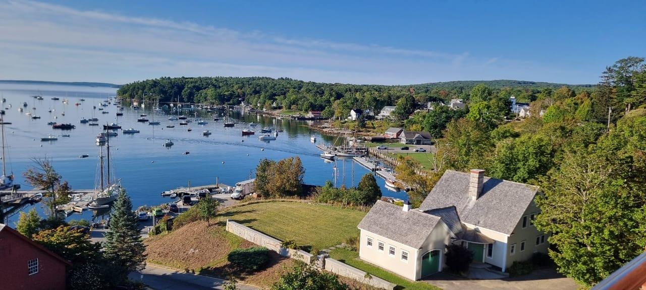 Vista da sacada do quarto