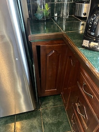 Broken cabinet