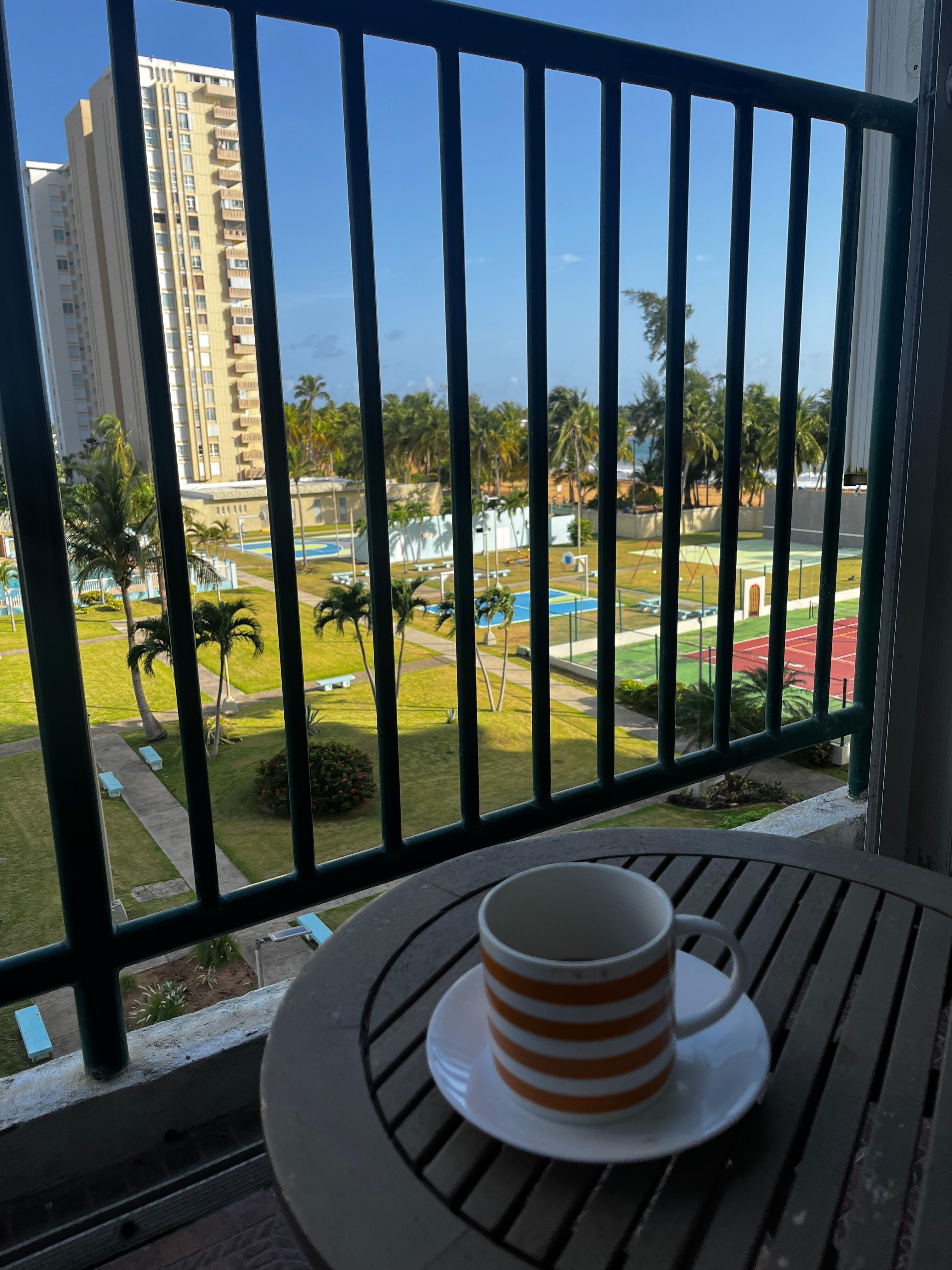 Coffee view in the am..