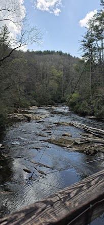 Swinging Bridge on the Toccoa River