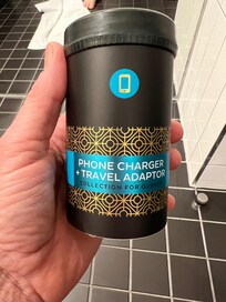 I loved that they had this in my room (25 pounds), as I forgot to bring, and it had all connectors needed for all of Europe, and dual function cord included.