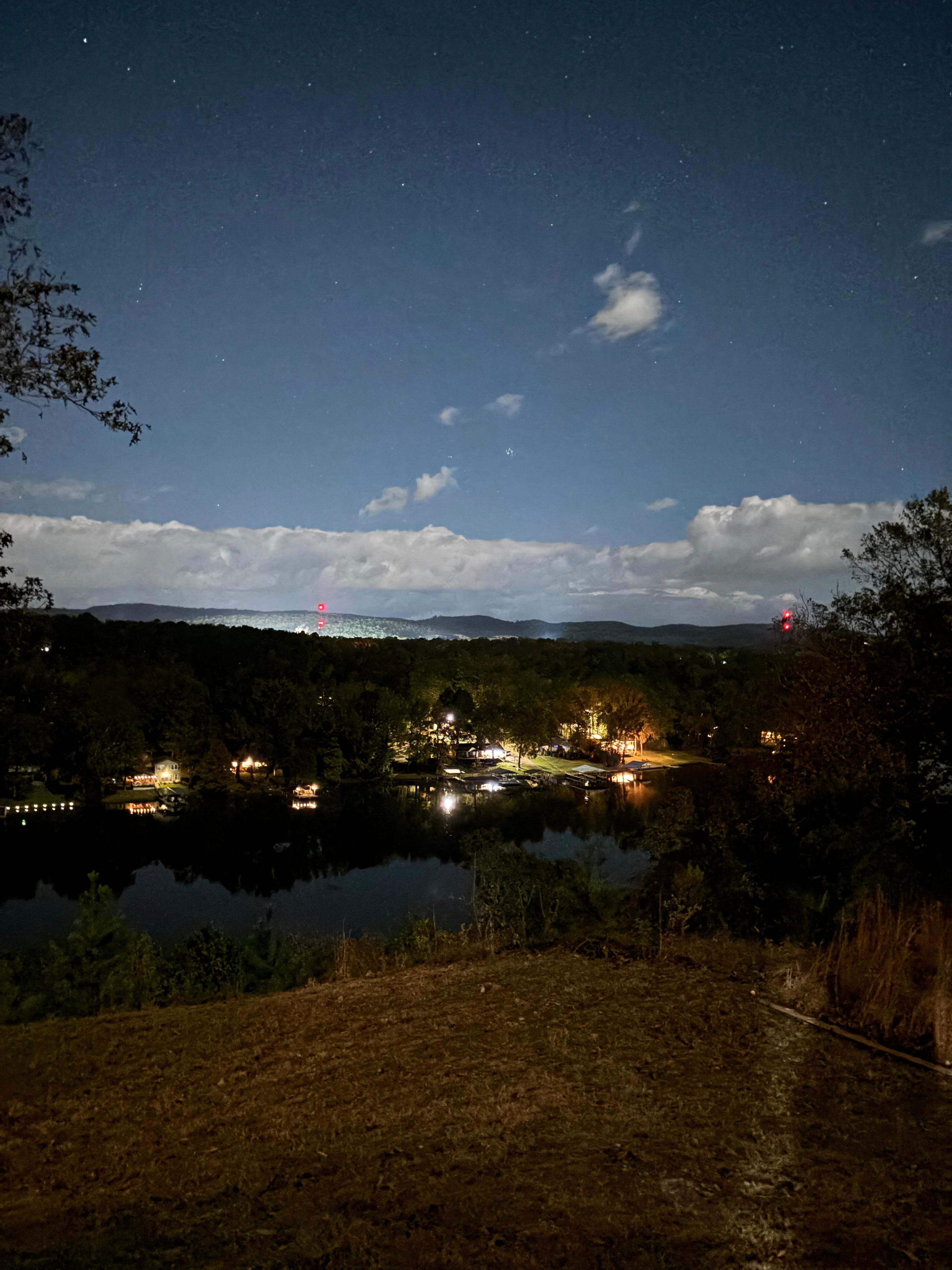 Nightlights on Lake Catherine 