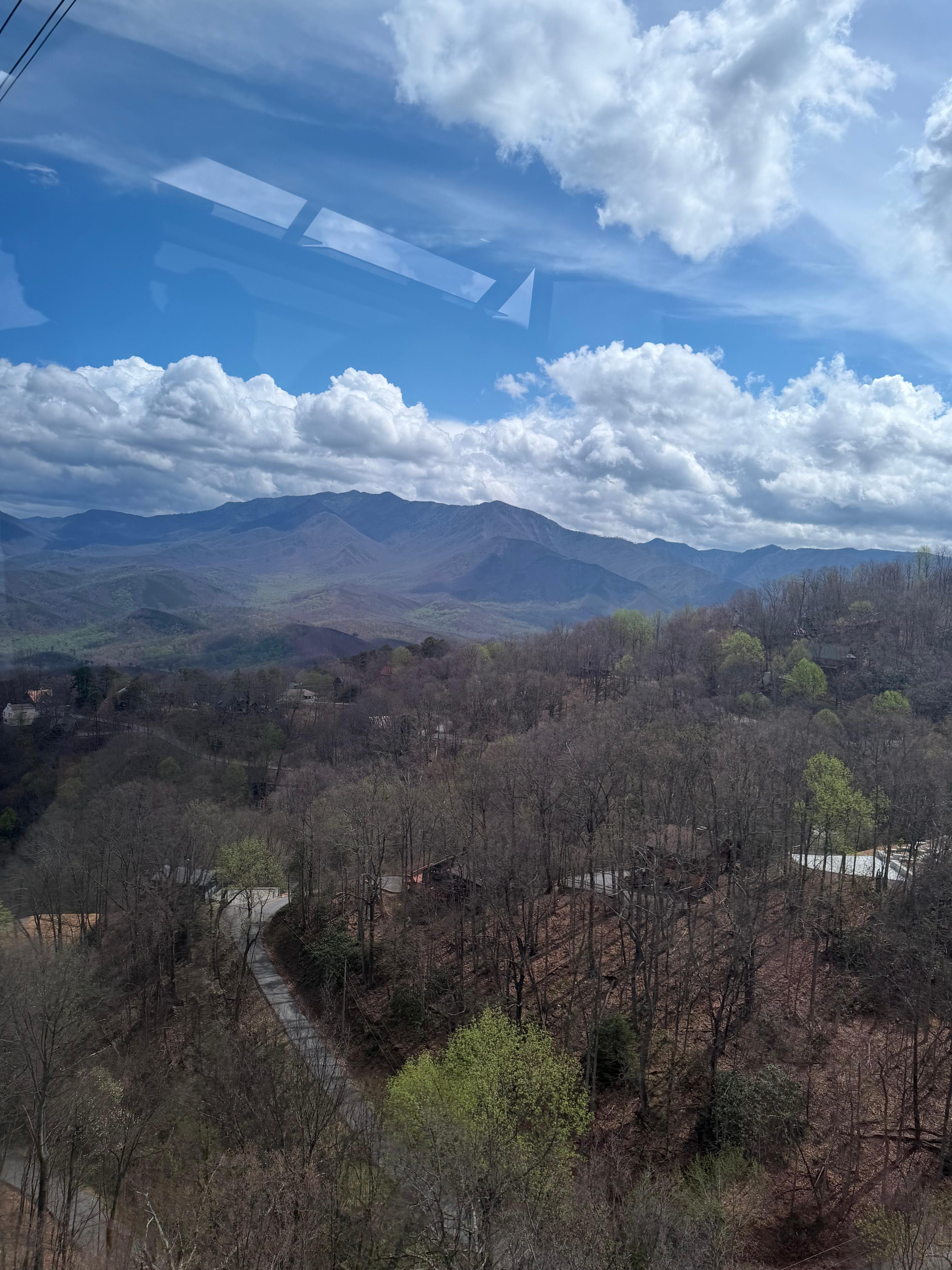 View on the way up to Ober Mountain 