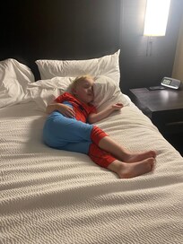Comfortable after a long hard day in the pool