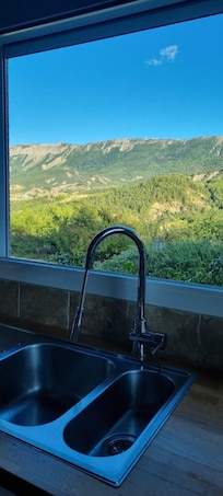 Vue exceptionnelle de la cuisine