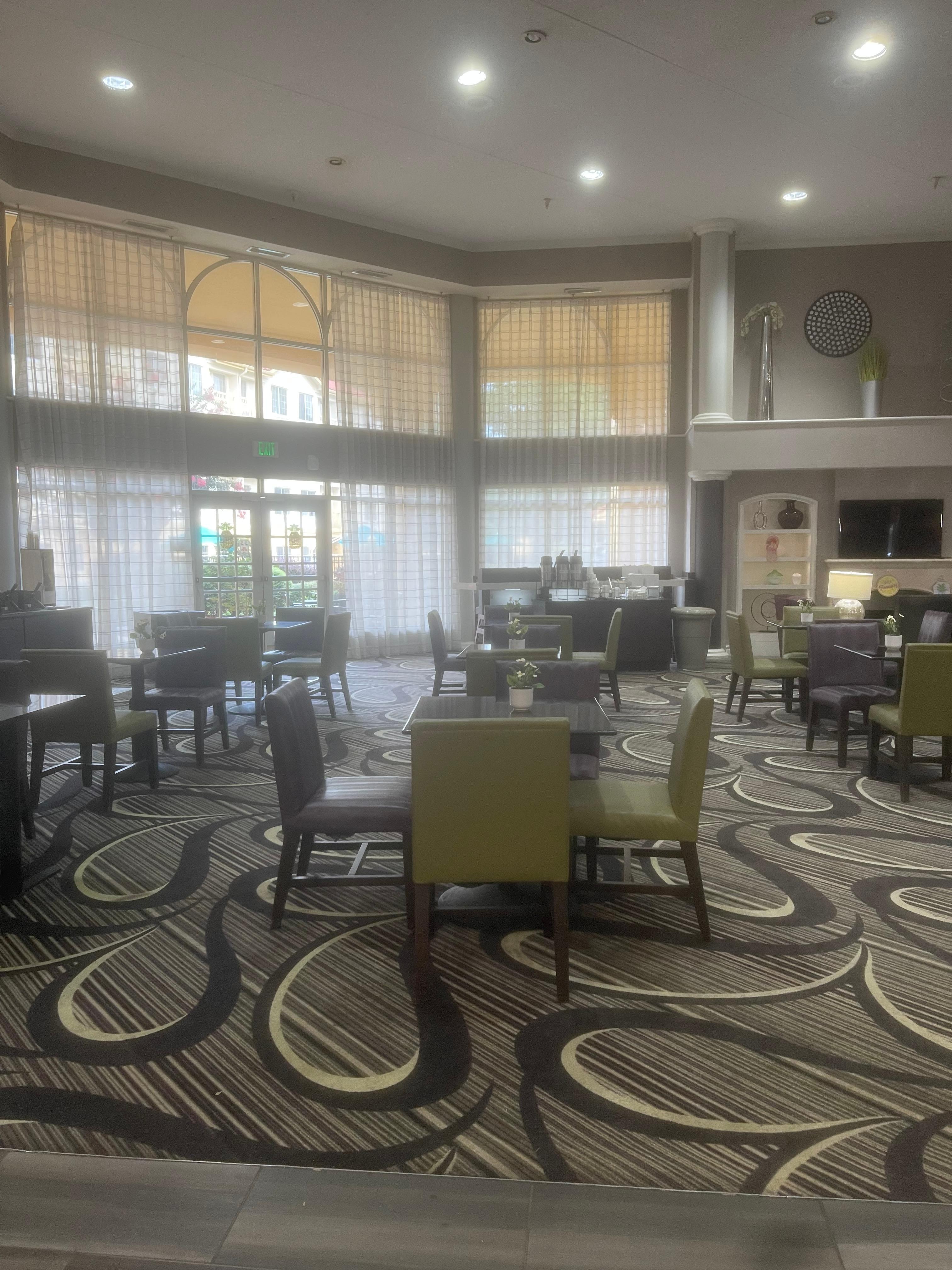 Loved the breakfast area!