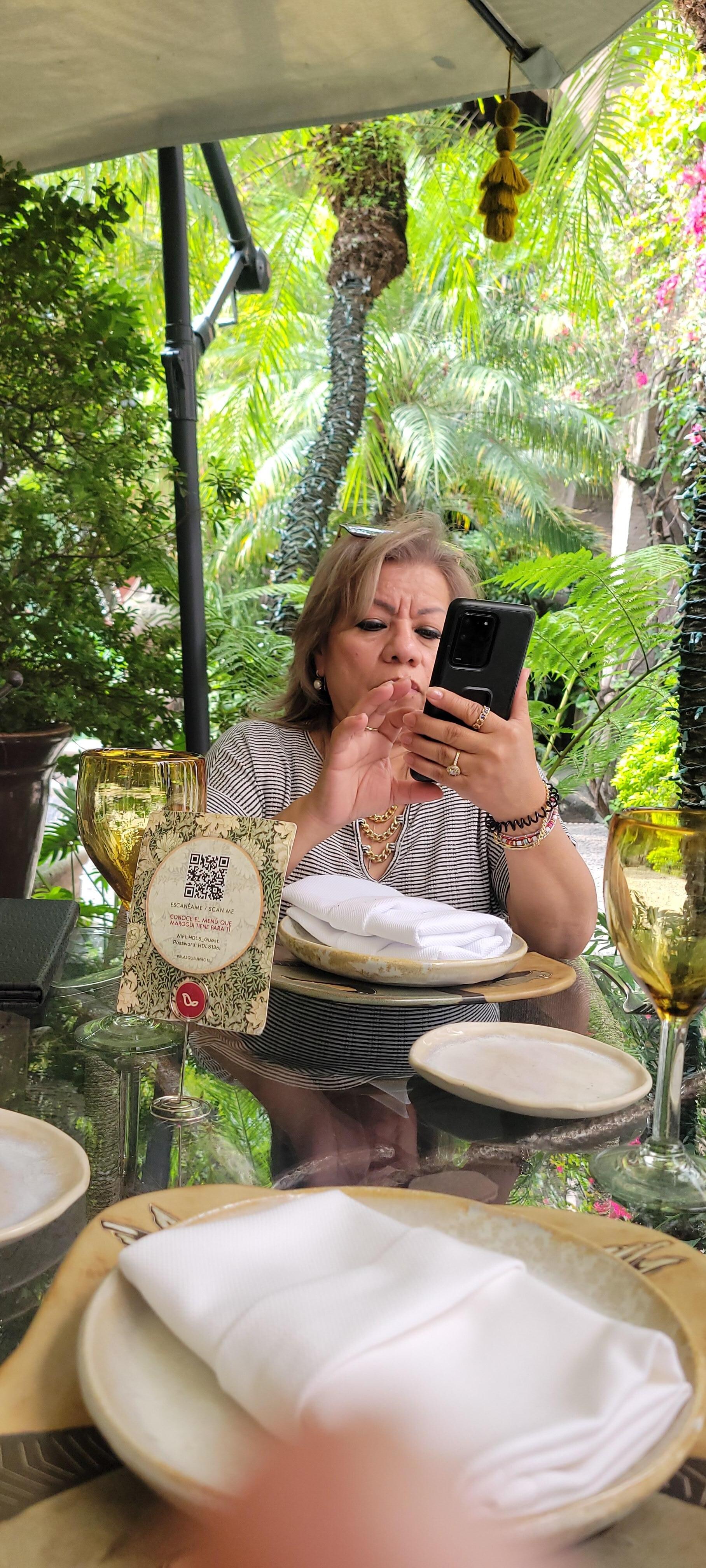 Patio  dinner 
