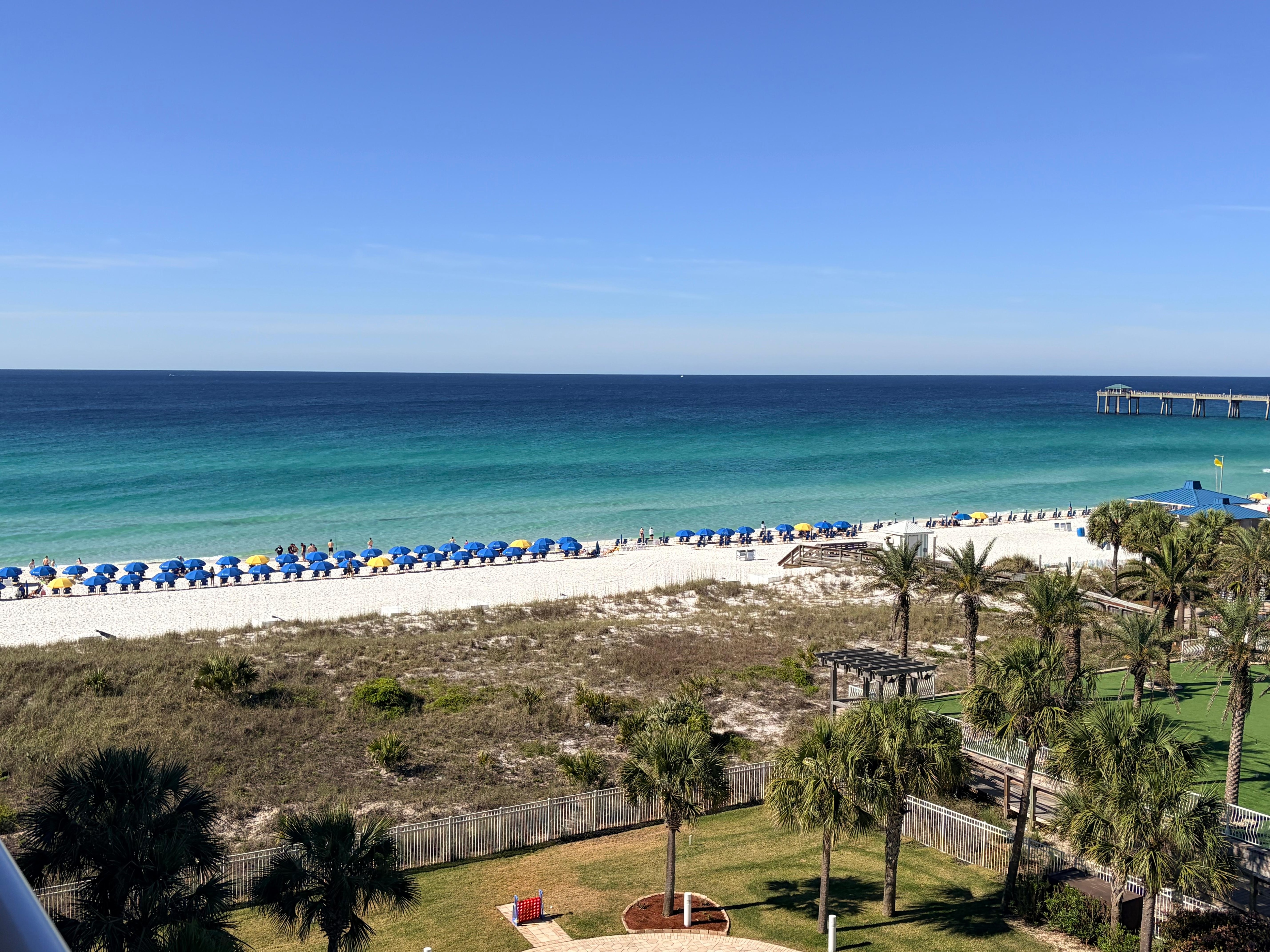 View from the balcony