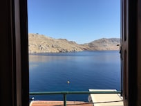 View from the bedroom window.