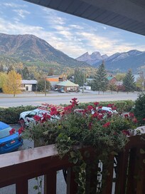 View from our balcony