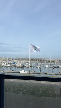 View from our room of harbour