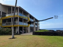 Location of unit in second floor (no elevator) with wrap around balcony