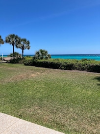 View from the patio
