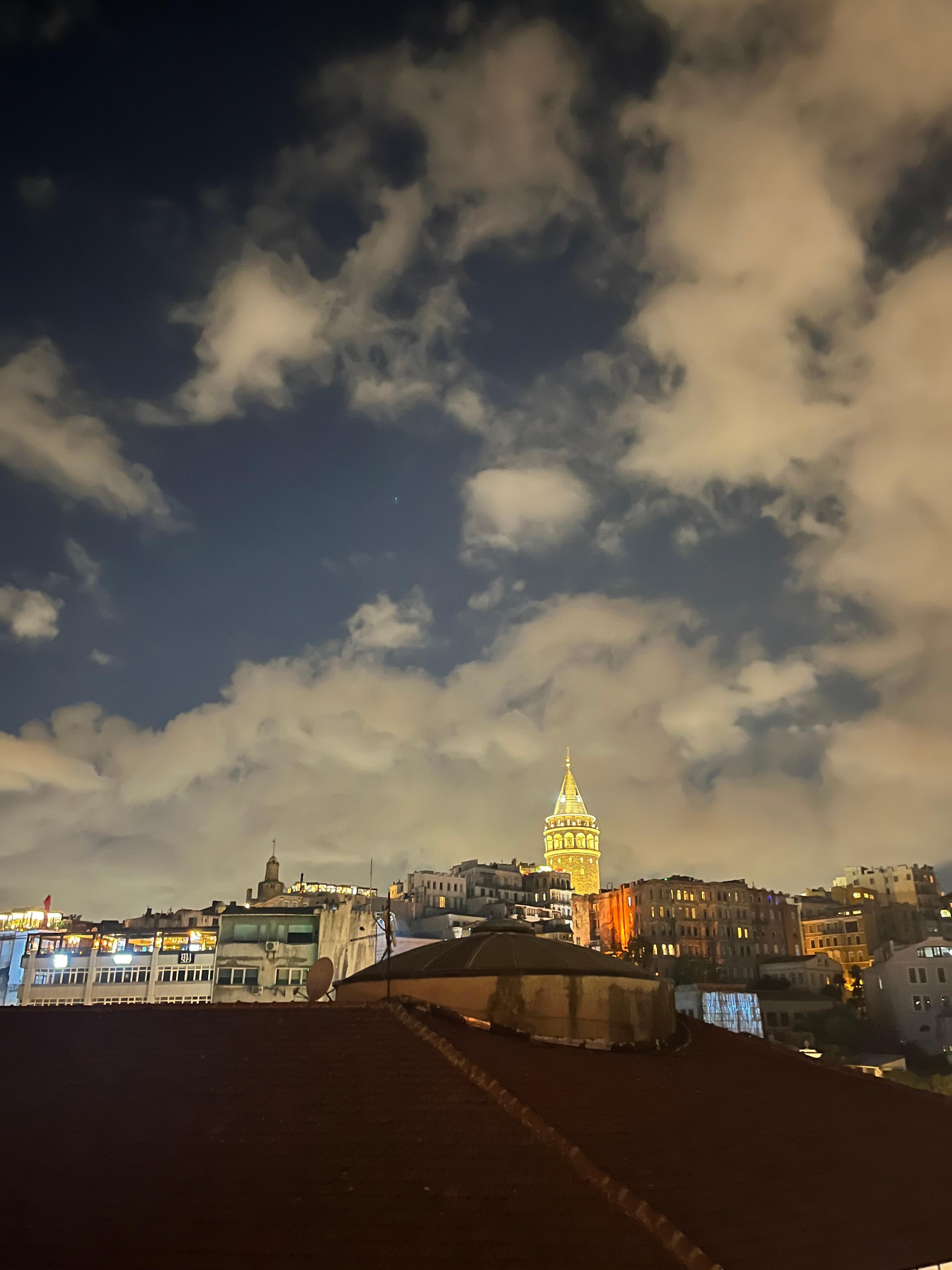 Vue de notre balcon au 6ieme étage