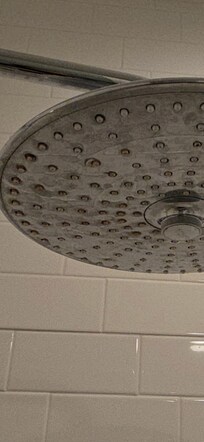 Rusty showerhead