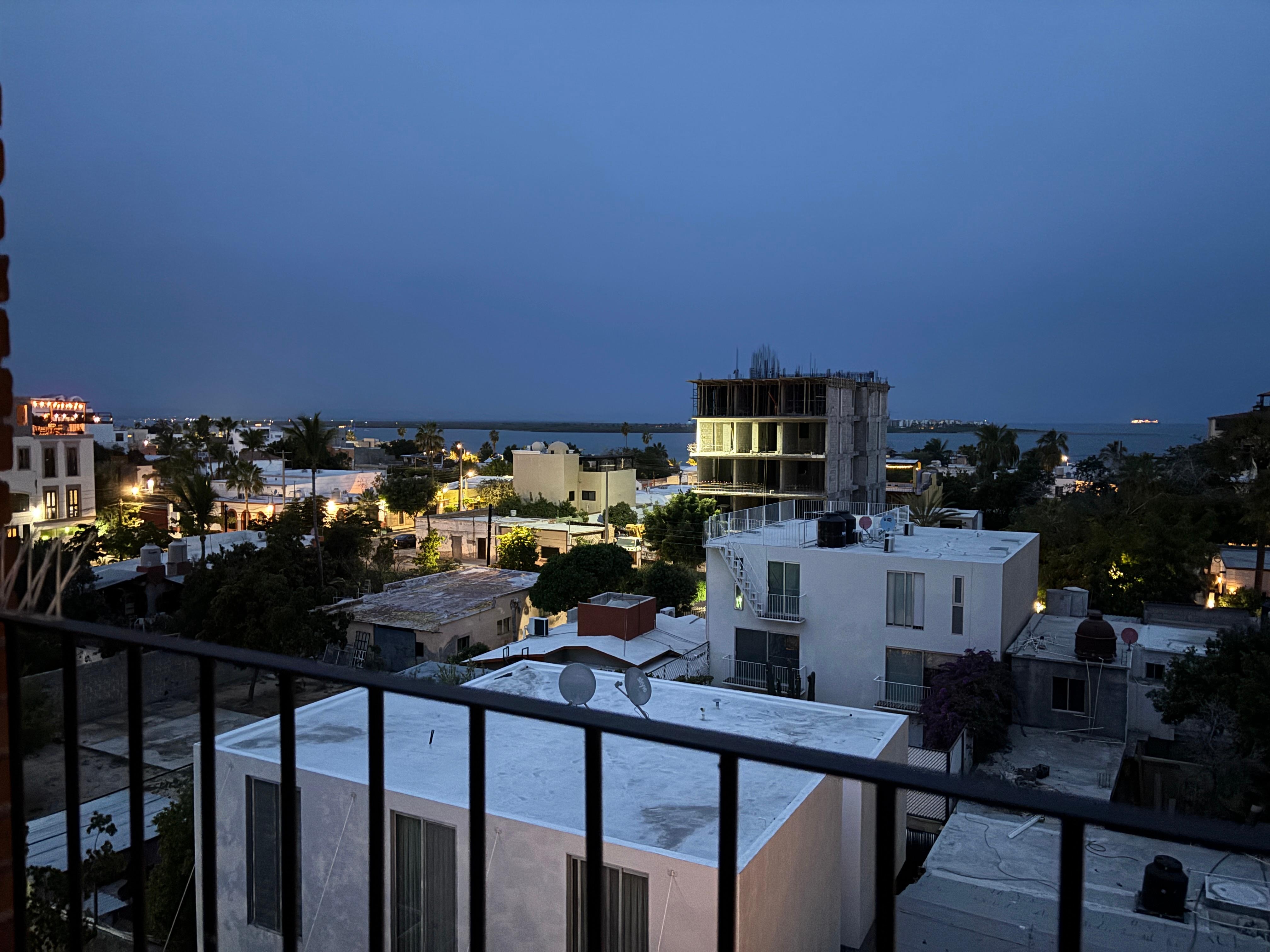 PM view from balcony! 