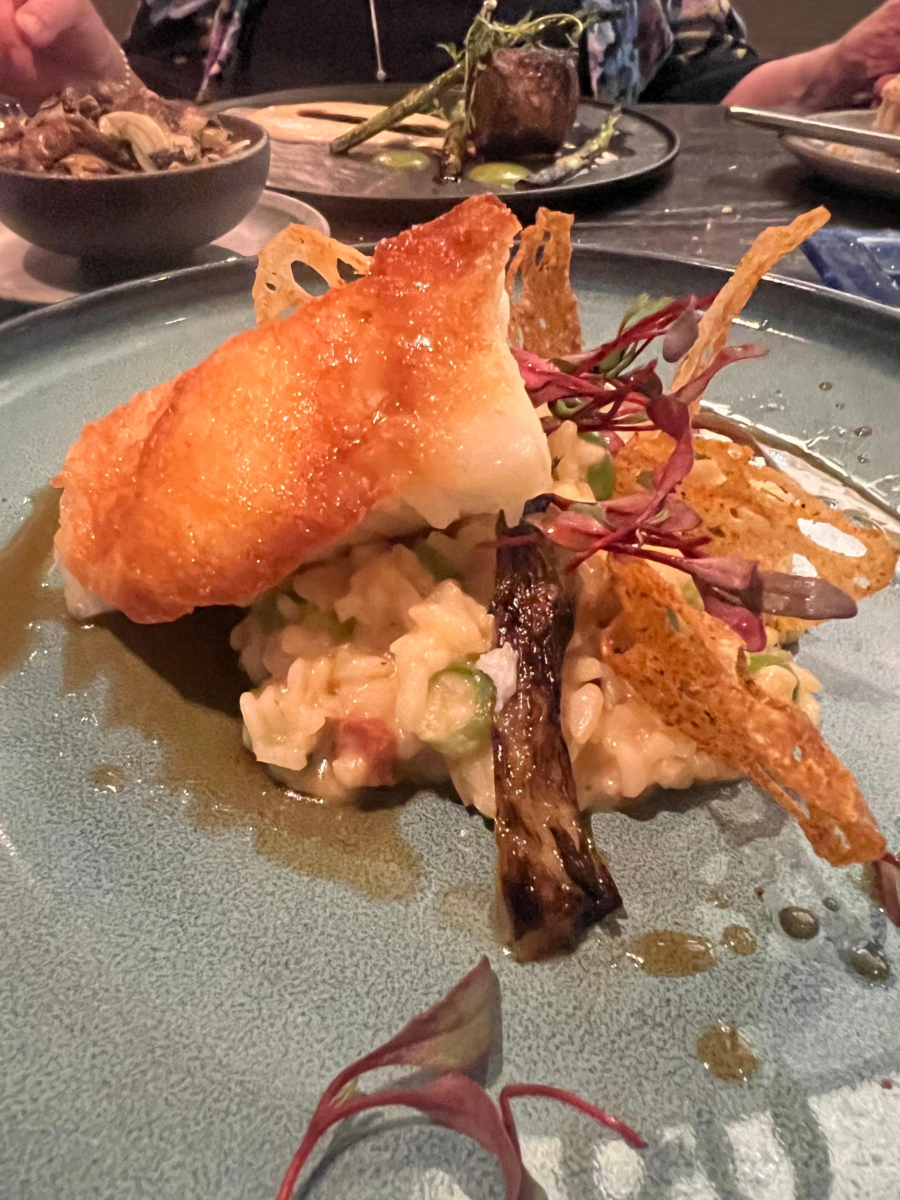 Sea bass was ahhhh-mazing. 