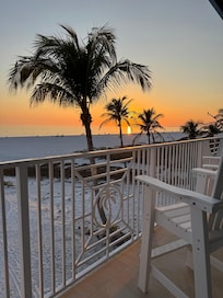 Sunset from the deck.