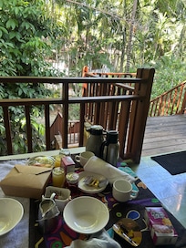 Continental breakfast delivered fresh daily