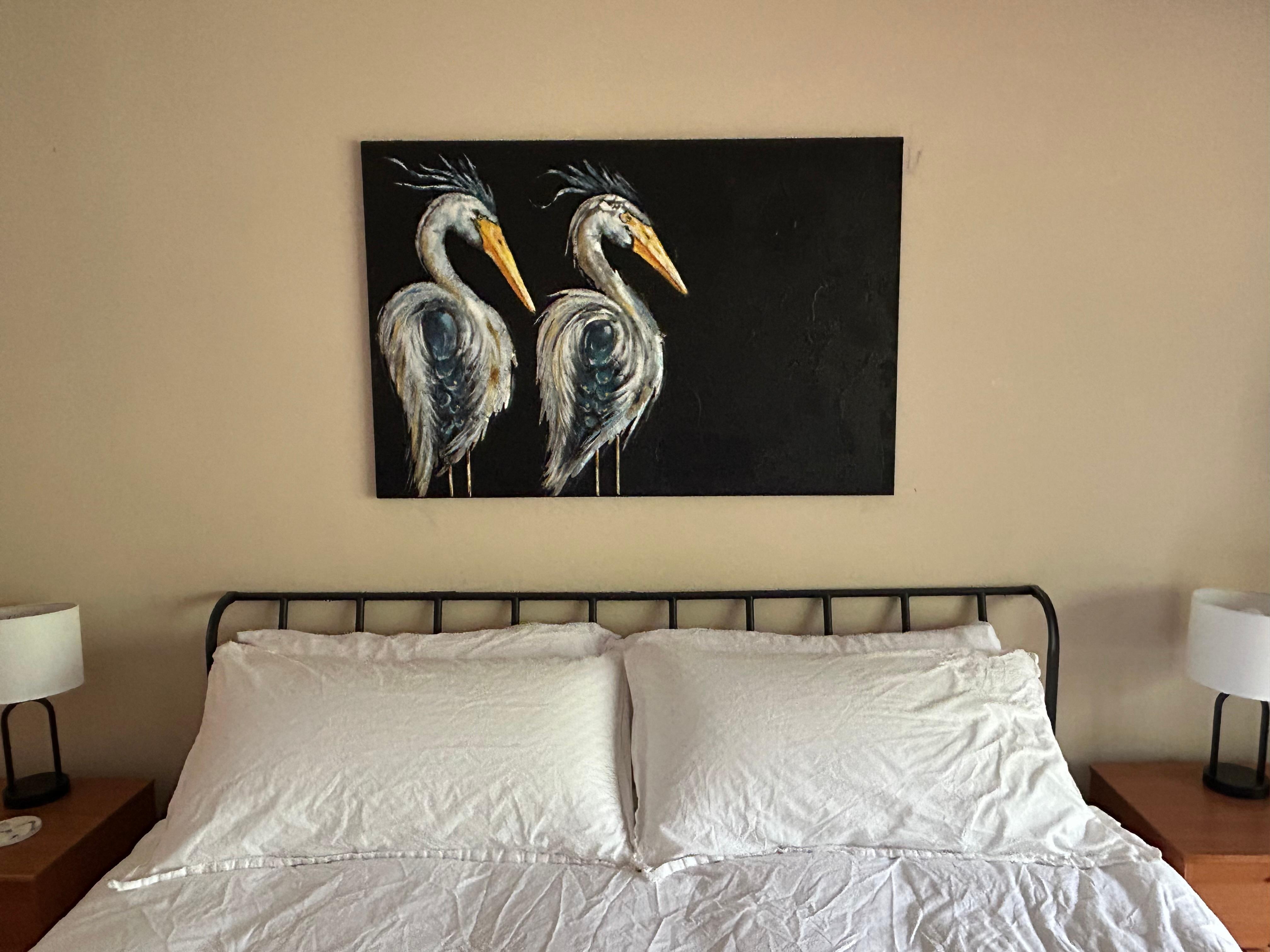 Unique art through the home.